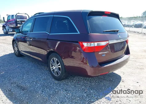 2012 Honda Odyssey Ex из США, поврежденный, VIN 5FNRL5H46CB029270